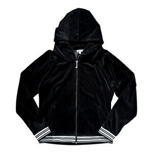 Juicy Couture Black Zip Up Hoodie | Size L